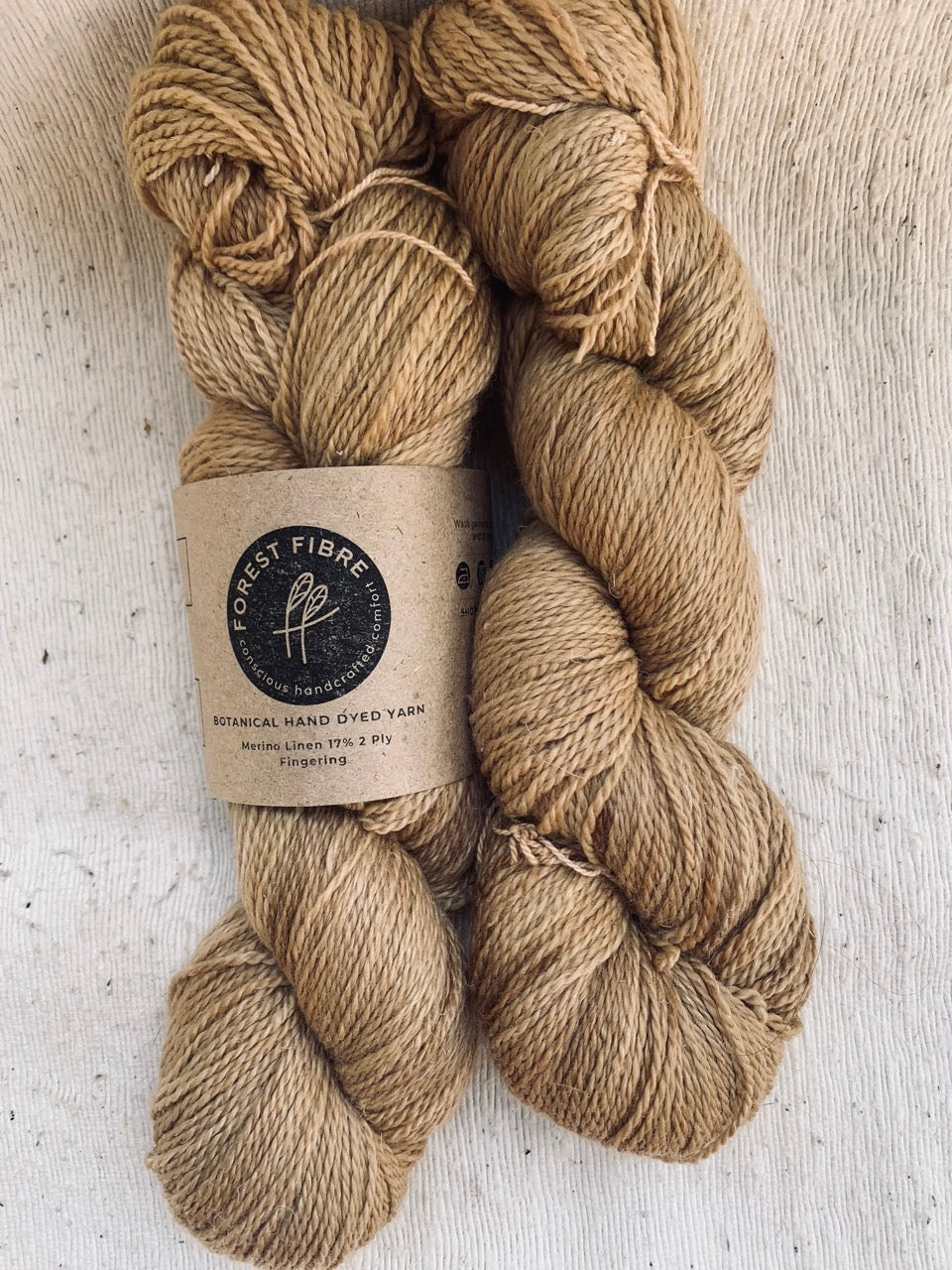 Fingering Merino Linen 2Ply