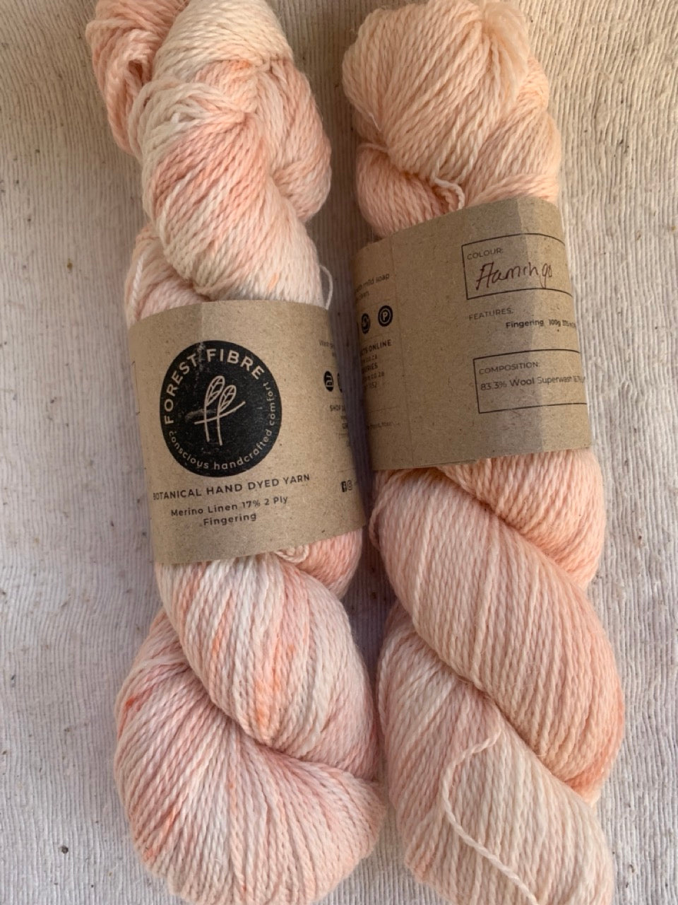 Fingering Merino Linen 2Ply