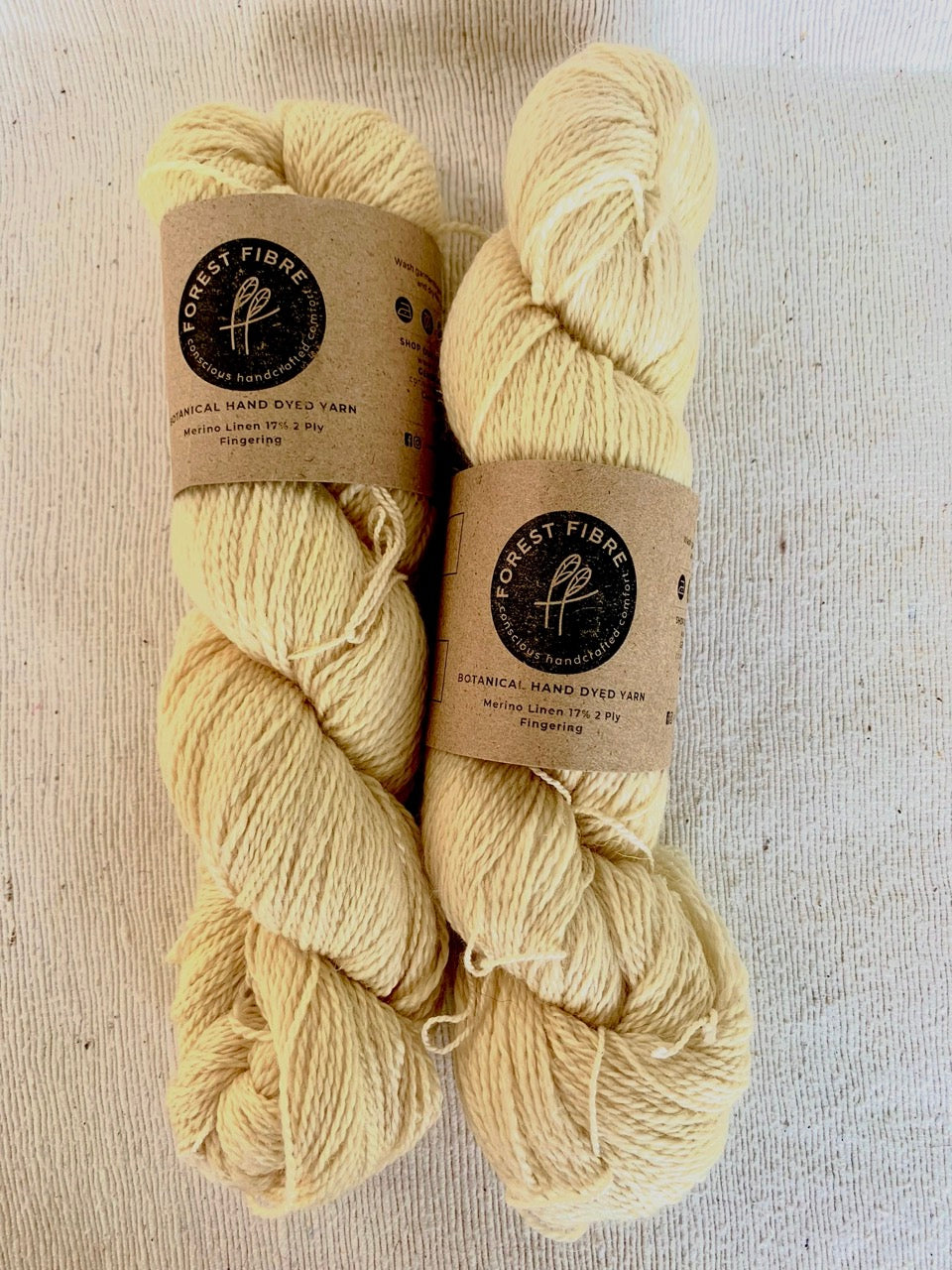 Fingering Merino Linen 2Ply