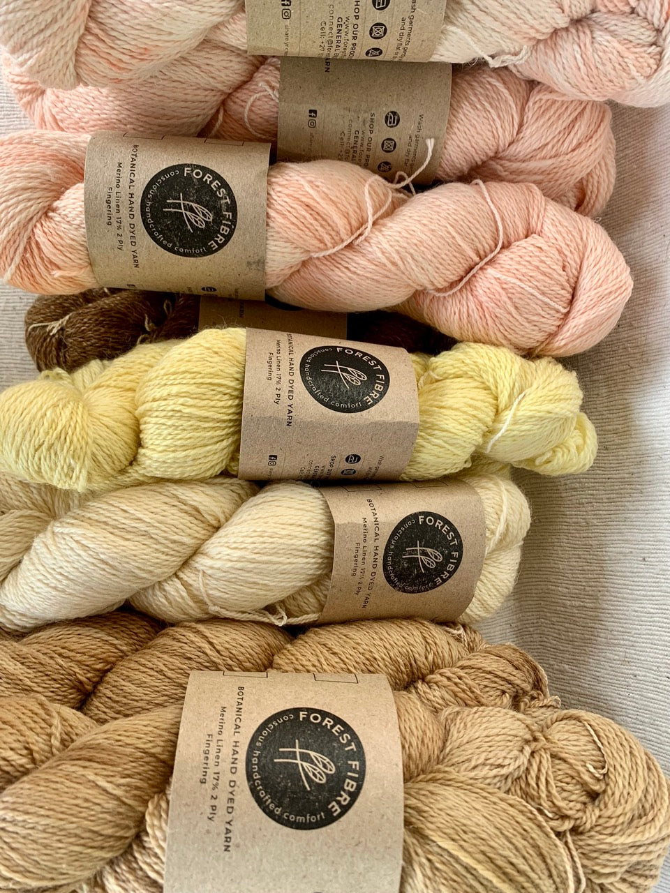 Fingering Merino Linen 2Ply